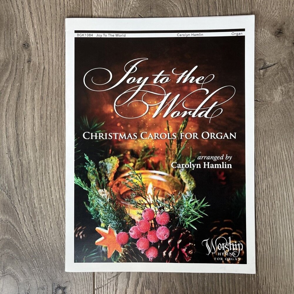 Joy to the World Christmas Carols for Organ Sheet Music Worship Hymns H Leonard - Picture 2 of 6